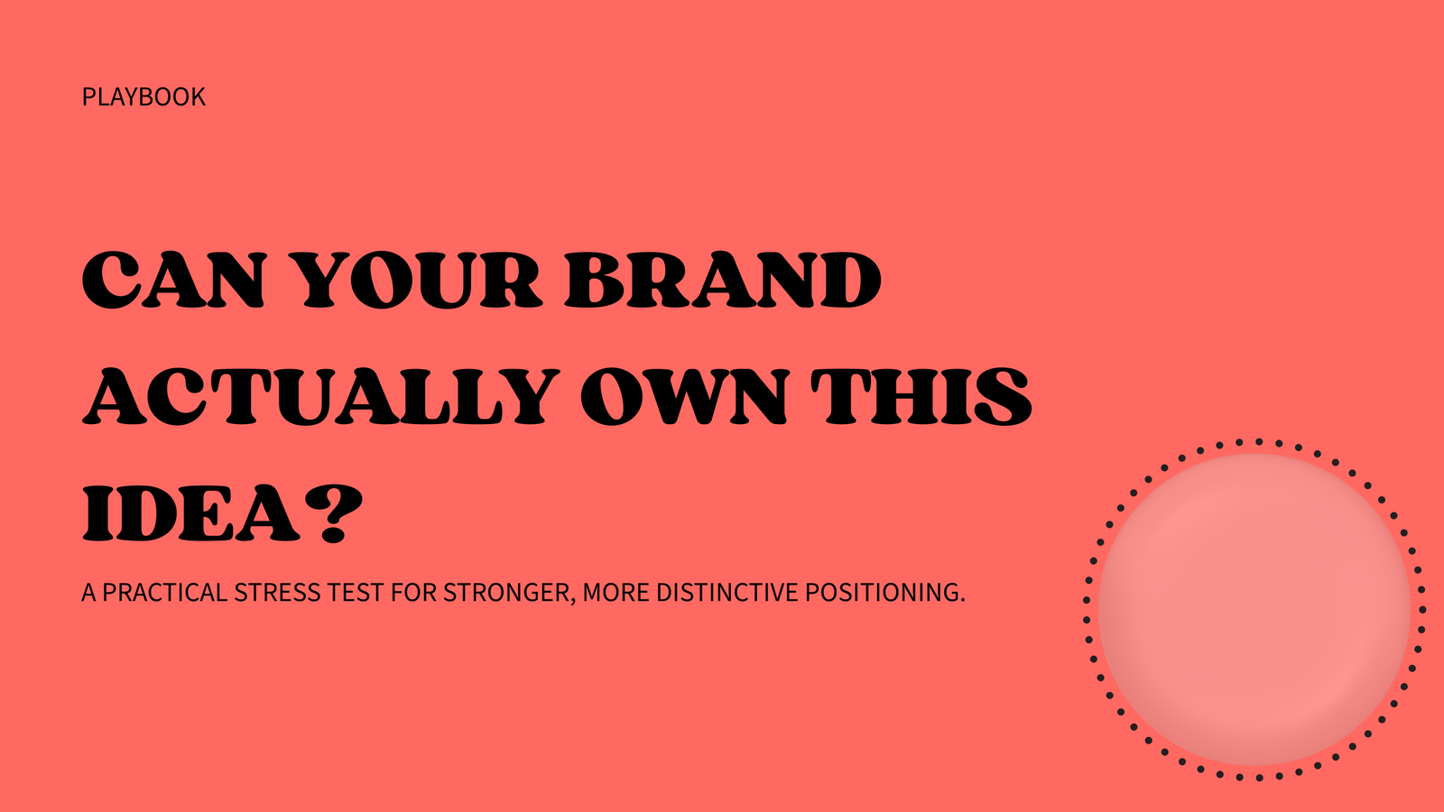 Marketing Playbook